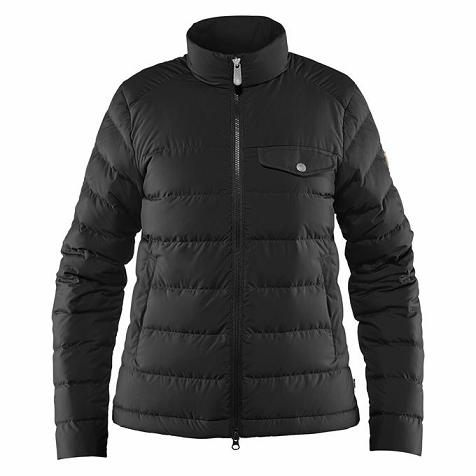 Fjallraven Greenland Pehelykabát Hungary - Fekete Kabát Fekete FPL816705